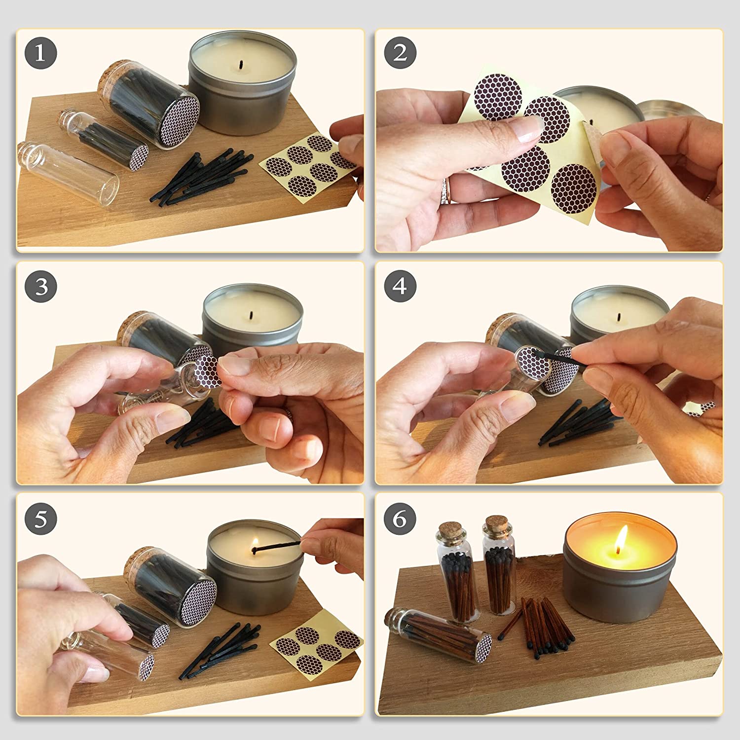 .5" Circle Bumble Striker Stickers - Set of 50